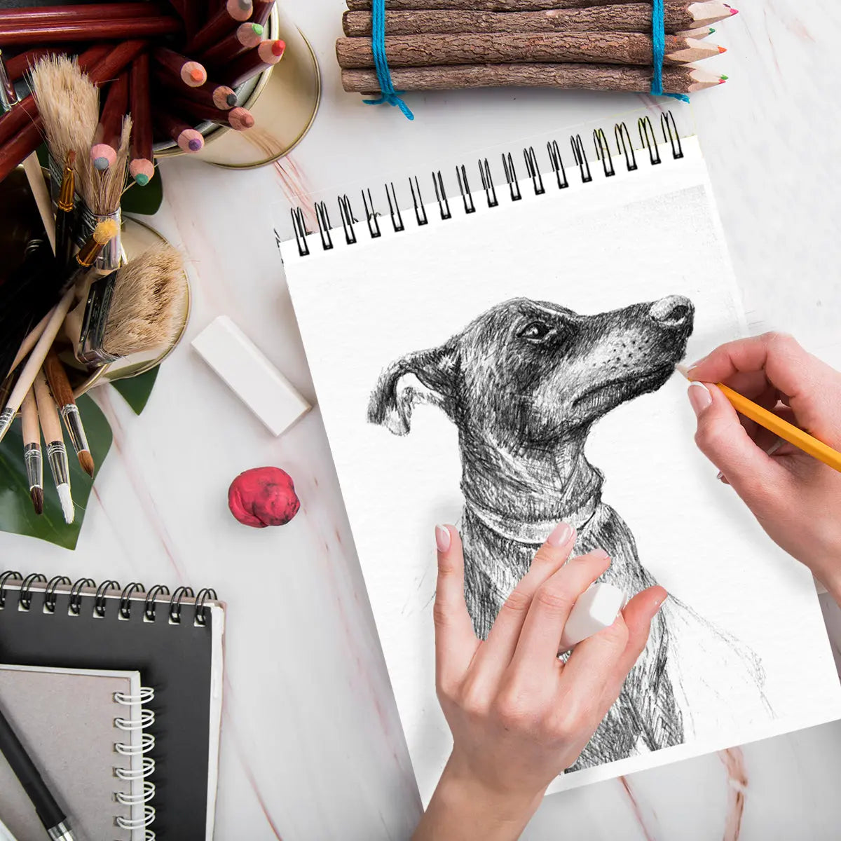 Anupam Sketcho Sketching and Drawing Sketchbook Soft Bound Cartridge Paper 140gsm Wireo Book Anupam